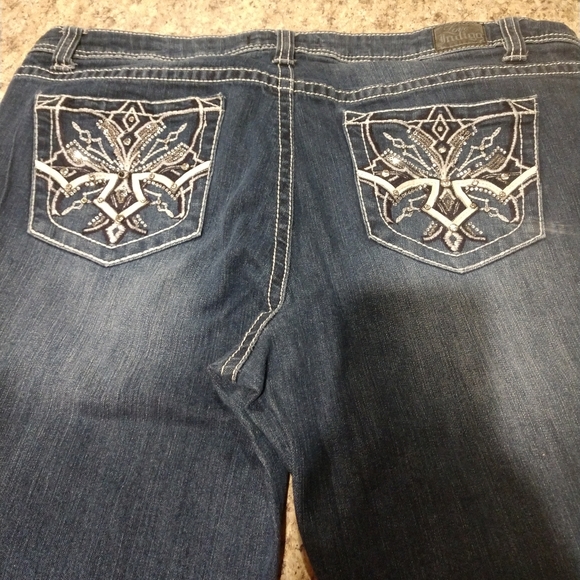 Love Indigo Boot Cut Jeans Size 16